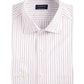 Club Room Men's Striped Performance Shi Dress Shirt White Size 17