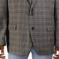 Ralph Lauren Men's Wool Blend Plaid Two-Button Blazer Gray Size 50