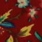 Bar III Men's Crown Paisley Lightweight Pocket Square Red Size Regular