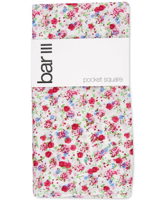 Bar III Men's Bourke Floral Pocket Square Beige Size Regular