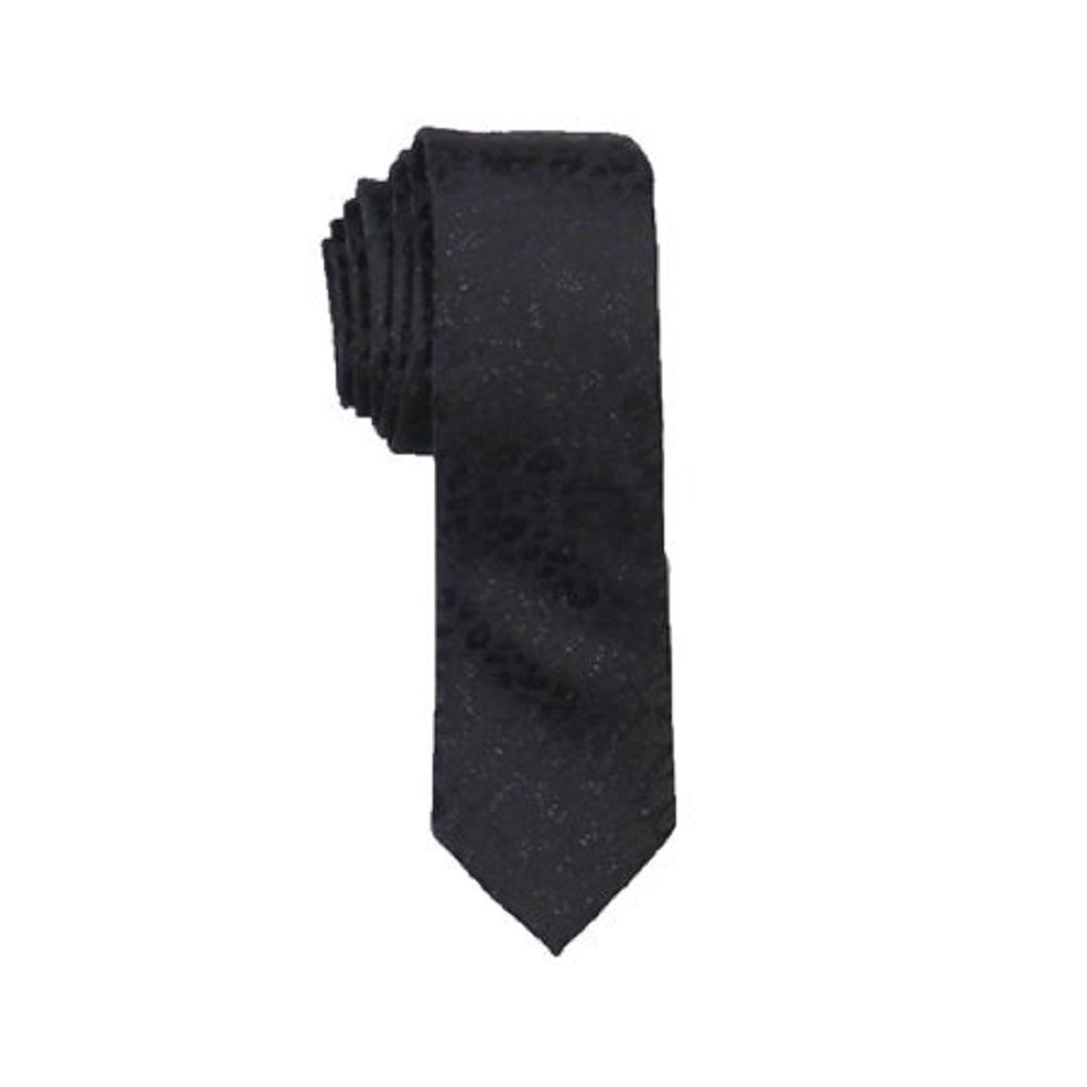 INC International Concepts Men's Henty Metallic Animal Print Neck Tie Navy Size Regular