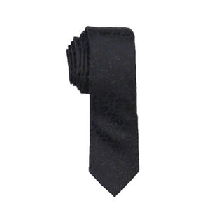 INC International Concepts Men's Henty Metallic Animal Print Neck Tie Navy Size Regular