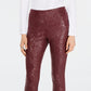 INC International Concepts Women's Snake-Print Skinny Pants Red Size 2