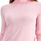 Charter Club Women's Turtleneck Sweater Pink Size Small