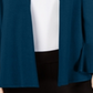Alfani Women's Tie Sleeve Cardigan Teal Size Petite XL