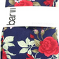 Bar III Men's Floral Printed Accessory Pocket Square Blue Size Regular