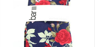 Bar III Men's Floral Printed Accessory Pocket Square Blue Size Regular