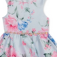 Rare Editions Little Girl's Printed Mikado Bubble Dress Green Size 5