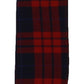 Bar III Men's Clove Plaid Lightweight Pocket Square Red One Size