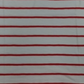 Charter Club Women's Plus Striped Eyelet Yoke Knit Top Red Size 1X