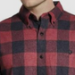 Weatherproof Vintage Men's Plaid Collared Dress Shirt Red Size XXX-Large