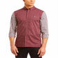 Lacoste Men's Button Down Shirt Plaid Regular Fit Red Size 42