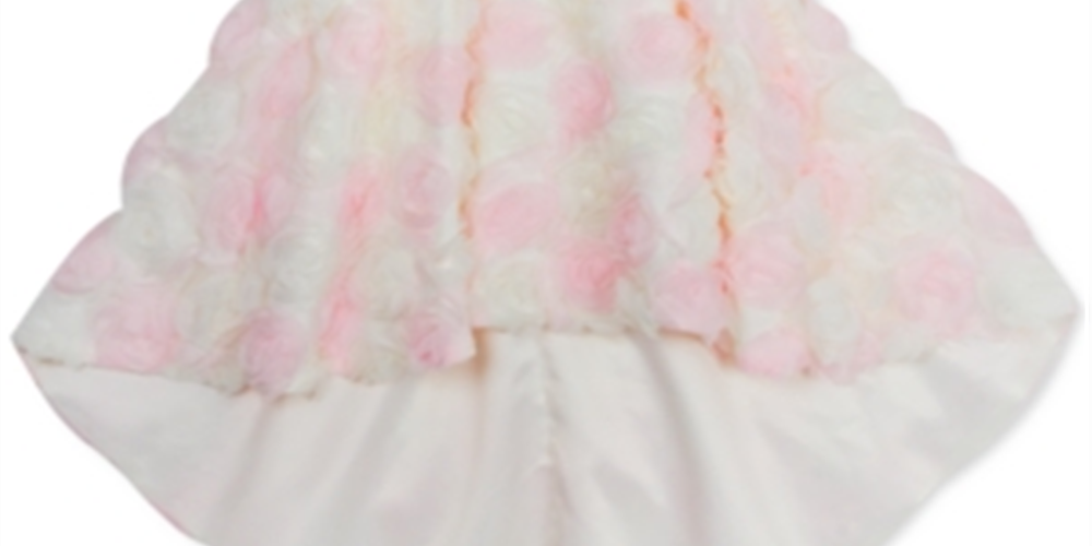 Rare Editions Toddler Girl's Soutache High Low Dress White Size 2T