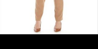 Anne Klein Women's Zippered Pants Brown Size 4