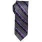 Van Heusen Men's Plaid Professional Neck Tie Purple Size Regular
