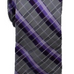 Van Heusen Men's Plaid Professional Neck Tie Purple Size Regular