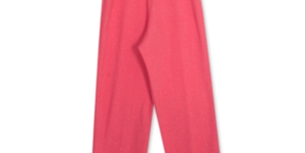 Rare Editions Big Girl's Cold Shoulder Bow Jumpsuit Pink Size 10