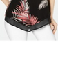 Alfani Women's Embroidered Pointed Hem Top Black Size Petite L
