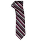 Van Heusen Men's Barcode Stripe Classic Neck Tie Red Size Regular
