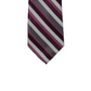 Van Heusen Men's Barcode Stripe Classic Neck Tie Red Size Regular