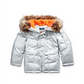 Ralph Lauren Boy's Military Parka Jacket Silver Size 6