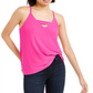 Bar III Women's Zip Back Halter Top Pink Size XX-Large