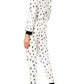 Family PJs Women's Christmas Kids Pajama Set White Size 10-12