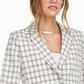 Danielle Bernstein Women's Structured Blazer White Size X-Small