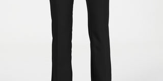 Alfani Women's Snap Waist Trousers Black Size 12 Petite