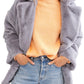 Free People Women's Faux Fur Kate Coat Gray Size Medium