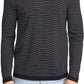 Theory Men's Ollis Crewneck Merino Wool Long Sleeve Sweater Black Size Large