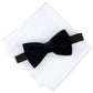 Alfani Men's Velvet/Satin 2PC Bow Tie Blue Size Regular