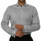 Kenneth Cole Men's Collared Dress Shirt Gray Size 34-35