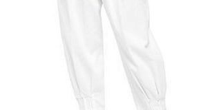 Free People Women's Barcelona Balloon Pants White Size 4