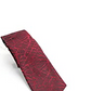 INC International Concepts Men's Patterned Skinny Neck Tie Red Size Regular