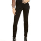 INC International Concepts Women's Incessential Zebra Embellished Curvy Skinny Jeans Black Size 2
