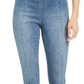 INC International Concepts Women's High Waist Skinny Cropped Jeans Blue Size 2