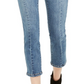 INC International Concepts Women's High Waist Skinny Cropped Jeans Blue Size 2
