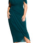 City Chic Women's MAXI ENTWINE Emerald Green Size 14