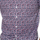 Kenneth Cole Men's Floral-Print Shirt Blue Size Medium