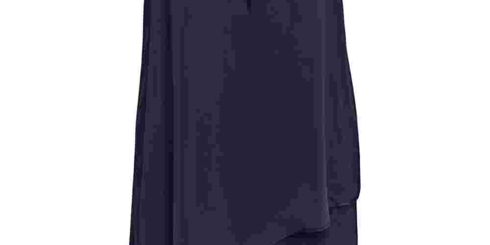 JM Collection Women's Necklace-Embellished Sheath Dress Blue Size Medium