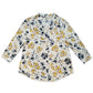 Charter Club Women's Floral 3/4-Sleeve Blouse White Size X-Large