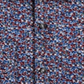 Bar III Men's Cotton Floral Dress Shirt Burgundy Multi Size L