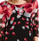 Alfani Women's Printed 3/4 Sleeve Tunic Pink Size Petite L