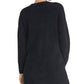 Rachel Roy Women's Amara Faux Fur Layering Cardigan Sweater Black Size XS