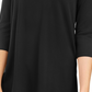 Alfani Women's Asymmetrical Cut Out Top Black Size PM