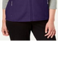 Karen Scott Women's Sport Zip up Zeroproof Fleece Vest Purple Size X-Large