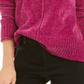Style & Co Women's Chenille Sweater Purple Size Petite L