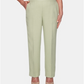 Alfred Dunner Women's Celadon South Hampton Proportioned Short Pants Green Size 8