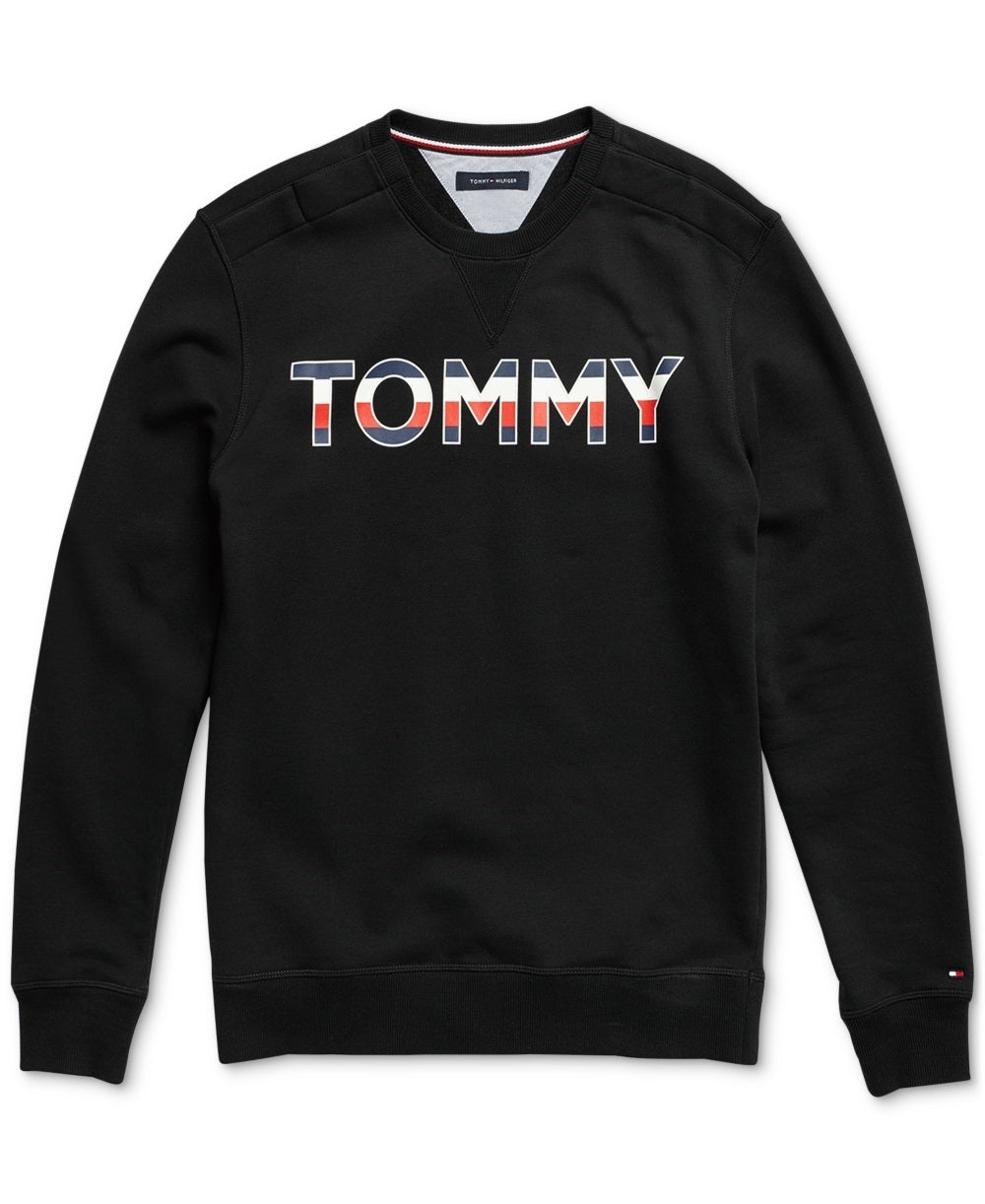 Tommy Hilfiger Men's Adaptive Tried And True Sweatshirt With Velcro Closure Gray Size X-Large